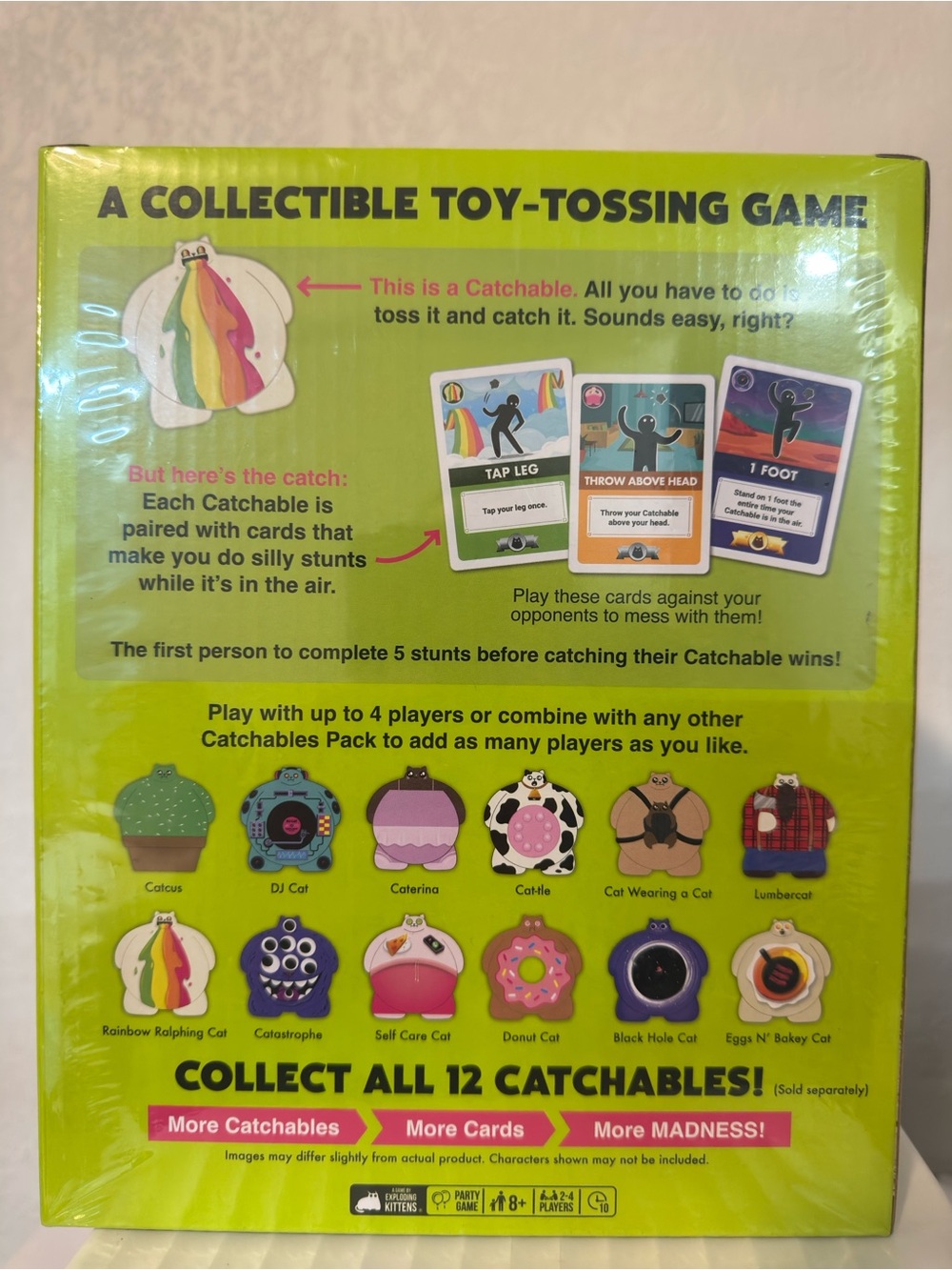 Exploding Kittens Catchables Collectible Toy Set - Multicolor - Picture 2 of 2